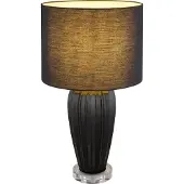 Globo Lighting Tischleuchte Keramik schwarz, 1x E27