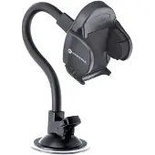 Forcell Stylus F-GRIP Oval 27 cm car holder for windshield / dashboard / air vent black