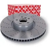 FEBI BILSTEIN Bremsscheibe 179592 vorne, belüftet, geschlitzt, hochkarbonisiert, 1 Stück