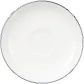 Villeroy & Boch Untertasse "Mokka-/Espressountertasse Anmut Platinum No. 1 ø 12 cm weiß"