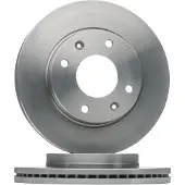 Bosch Bremsscheibe 0 986 479 207 vorne, belüftet, 1 Stück