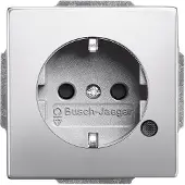 Busch-Jaeger SCHUKO Steckdosen-Einsatz mit LED 2CKA002013A5289
