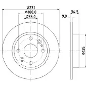 Hella Bremsscheibe 8DD 355 106-471