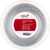 MSV Tennissaite Focus Hex Soft (Haltbarkeit+Touch) weiss 200m Rolle