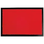 Hamat Fußmatte »Candy« 120x180 cm rot, 120 cm
