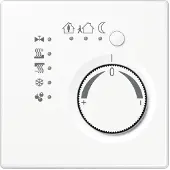 JUNG Raumtemperaturregler UP LS KNX aws glz LS2178TSWW