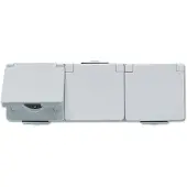 JUNG SCHUKO-Steckdose 3-fach 623 W 623W