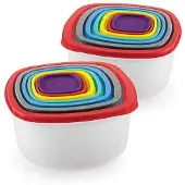 DS Produkte GOURMETmaxx Frischhaltedosen 28-tlg. mehrfarbig inkl. Deckel