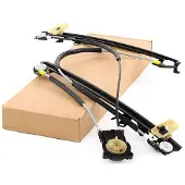RIDEX 1561W0044 Elektrischer Fensterheber Vorne Links passend für PEUGEOT 207 CC (WD) 308 II für RENAULT MEGANE II Coupé-Cabriolet (EM0/1) MEGANE II