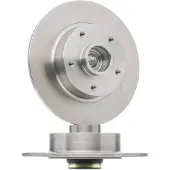 FEBI BILSTEIN Bremsscheibe 38306 hinten, voll, 1 Stück