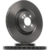 Brembo Bremsscheibe 09.B956.11, vorne, belüftet, hochkarbonisiert, 1 Stück
