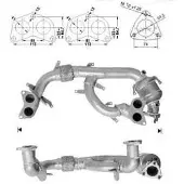 VEGAZ Katalysator SUBARU SAK-925 44620AA540