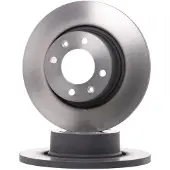 TRW Bremsscheibe DF4215 hinten, voll, 1 Stück