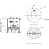 Febi Federbalg, Luftfederung FEBI 102721
