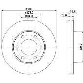 Hella Bremsscheibe 8DD 355 108-531
