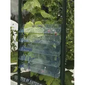Pergart Vitavia, Lamellenwandfenster für Gewächshäuser, grün