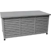 Leco , Kissenbox "Vintage", dunkelgrau