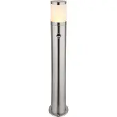 Globo Lighting Außenleuchte Edelstahl silber glänzend, 1x E27