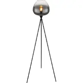 Globo Stehleuchte Metall schwarz matt, 1x E27