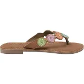 Lazamani 75.453 Teenslippers Dames Multi - Damen Hausschuhe - 75.453