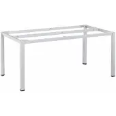Kettler Tischgestell CUBIC 160 x 95 cm, Aluminium Silber