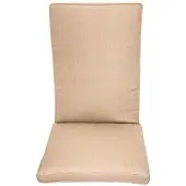 Zebra Technologies Zebra Sitz- und Rückenkissen Loomus , beige , Maße (cm): B: 48 H: 5
