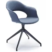 Best Sister Ria Drehsessel blau, Aluminiumgestell anthrazit 4043153117368