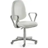 Mayer Sitzmöbel Drehstuhl »2211«, BxH: 62 x 62 cm, weiß - weiss