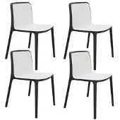 Fm Büromöbel 4er-Set Besucherstühle »Cento« weiß, 52.6x46.1 cm