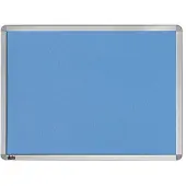 Dots Textil-Pinnwand 90 x 60 cm blau