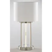 Casa Nova Tischleuchte DOMI DH 28x55 cm silber Tischlampe