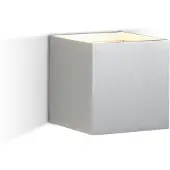 HPI Home Product Import GmbH LED-Außenwandleuchte - Silberfarben - Aluminium - 10 x 10 cm - für den Außenbereich