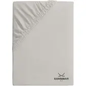 Sansibar Spannbettlaken in Stone | Gr.: 140-160 x 200-220 cm