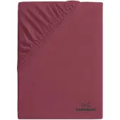 Sansibar Spannbettlaken in Rot | Gr.: 140-160 x 200-220 cm
