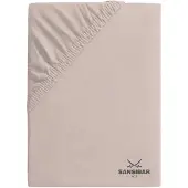 Sansibar Spannbettlaken in Rosé | Gr.: 90-100 x 200 cm