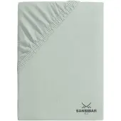 Sansibar Topper-Spannbettlaken in Jade | Gr.: 140-160 x 200-220 cm