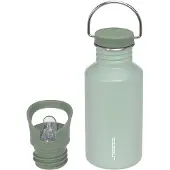 Lassig Trinkflasche LÄSSIG "Green", Kinder, Gr. 500ml, grün, Edelstahl, Trinkflaschen Trinkflasche