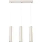 Sollux Pendelleuchte LAGOS 3L beige 3xGU10 10W Stahl 98x6x45cm