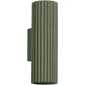 Sollux Wandleuchte KARBON 20 olivgrün 2xGU10 10W Aluminium 20x8.5x6.5cm