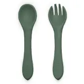 Petite&Mars Take&Match Silikonbesteck Misty green 6 Monate+ 2 Stück