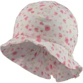 Sterntaler Sonnenhut in Weiß/ Pink - 45 cm