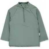Sterntaler Badeshirt langarm uni in dunkelgrün | Gr.: 116