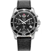 JDM Military Sierra Chrono Schwarze Herrenuhr JDM-WG019-05