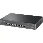 TP-LINK 8-Port 10G Desktop/Rackmount Switch, Unmanaged, 10G Ethernet (100/1000/10000), Rack-Einbau, 1U