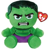 TY Beanie Babies Marvel Hulk Soft 15cm