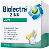 Hermes Arzneimittel GmbH Biolectra Zink Brausetabletten 20 St