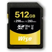 Wise Wi-sd-n512 512gb Sd-karte Durchsichtig Durchsichtig One Size