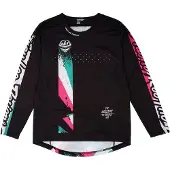 Troy Lee Designs Full Pull Sprint Kids Fahrrad Jersey