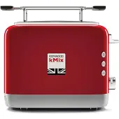 Kenwood Electronics TCX751RD, 2 Scheibe(n), Rot, Metall, Tasten, Drehregler, 900 W, 160 mm
