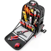 Knipex Werkzeugrucksack Modular X18 Elektro 22-teilig 530 mm